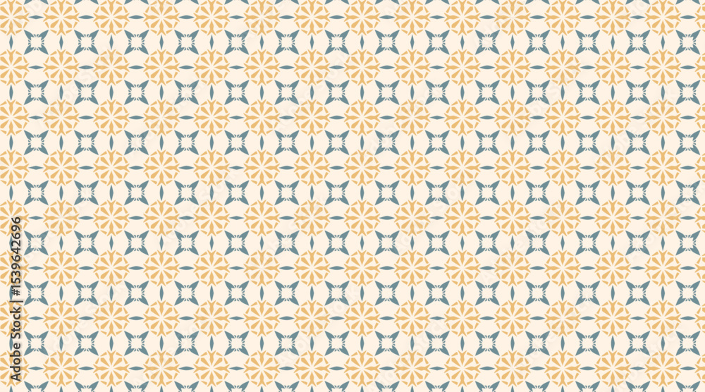 Simple Retro Style Geometric Wheel Seamless Pattern Simple Retro Style Geometric Wheel Seamless Pattern