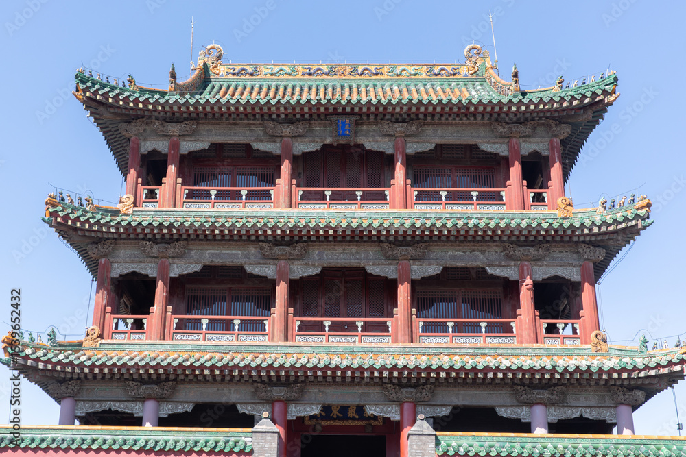 Fototapeta premium Phoenix tower of Shenyang Mukden Imperial Palace