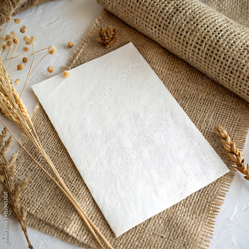 old paper on wooden background