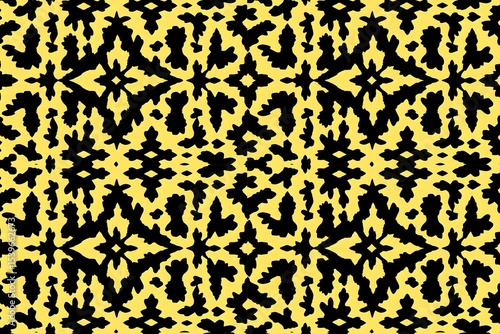 Seamless Colorful Ikat Pattern – Traditional Ethnic Textile for Fabric, Print, or Wallpaper