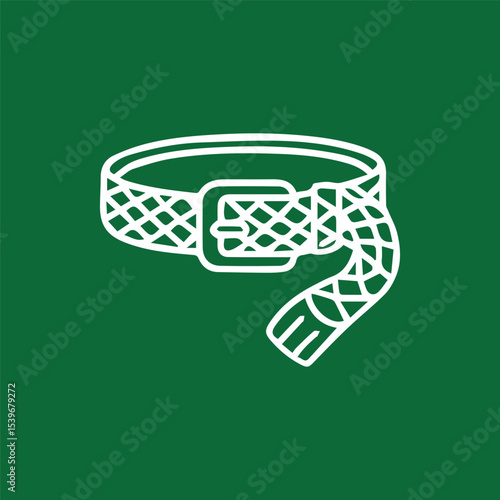 Elegant Woven Belt Design Adds Flair to any Outfit Distinctively