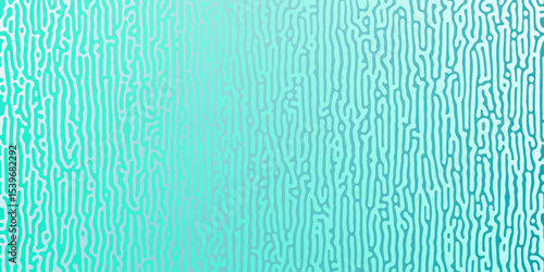 Abstract Turing organic wallpaper background. Linear design with biological shapes. Organic lines in Memphis. 260Turing reaction diffusion monochrome seamless pattern with chaotic motion.