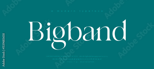 Wallpaper Mural Modern Luxury alphabet letters font. Classic Elegant Modern Serif Lettering Minimal Fashion Logo. Typography decoration fonts for branding, wedding, logos. vector illustration Torontodigital.ca