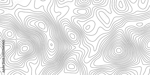Topographic Background. Abstract wavy and curved lines background. Abstract pattern with Lines. Background of the Topographic Map. Abstract geometric topographic contour map background Free Vector
