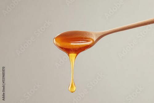 Wallpaper Mural Dripping golden honey kitchen table food photography minimalist environment close-up viewpoint sweetness and nature's goodness Torontodigital.ca