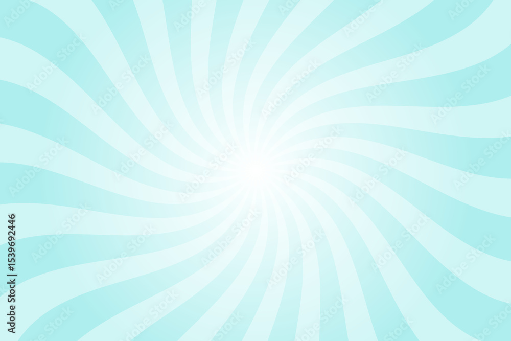 Candy color sunburst background. Abstract blue sunbeams design wallpaper. Colorful spinning lines for template, banner, poster, flyer. Sweet rotating cartoon swirl or whirlpool. Vector backdrop. Candy color sunburst background. Abstract blue sunbeams design wallpaper. Colorful spinning lines for template, banner, poster, flyer. Sweet rotating cartoon swirl or whirlpool. Vector backdrop.