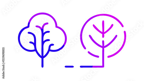 Abstract floral vector art illustration featuring a heart-shaped dental health design, a symbol of love and care