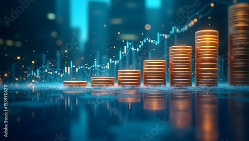 Exploring the Future of Economic Policy: Innovative Reforms, Monetary Adjustments, and Global Trends - Photo Concept with Space for Text