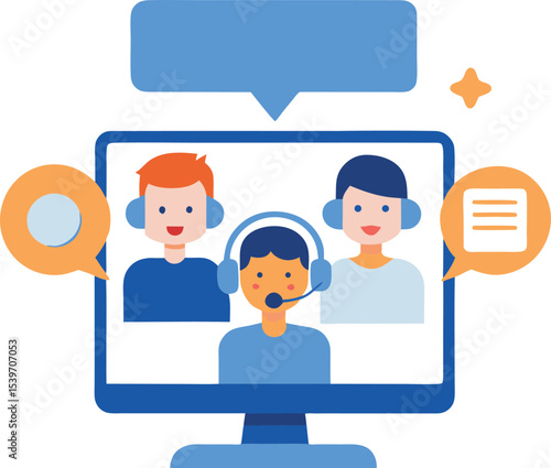 Helpdesk Interface With Agents Responding To Support Requests