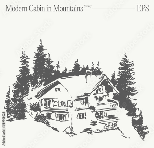 Discover the Modern Cabin in the Mountains A Truly Tranquil Nature Escape Awaits You