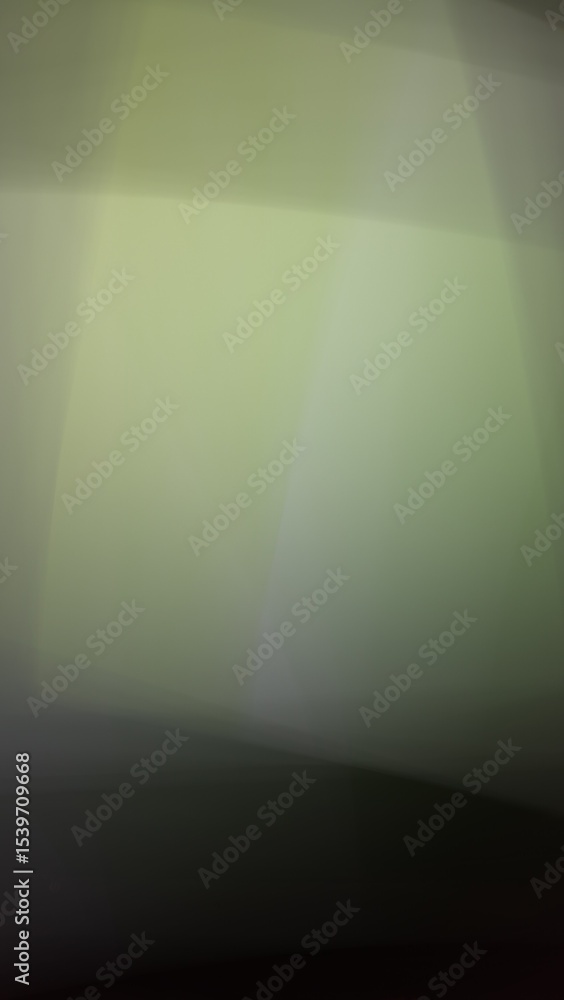 Obraz premium A soft gradient flows through layered shades of green and gray, creating a tranquil, abstract composition with modern depth and harmonious minimalism.