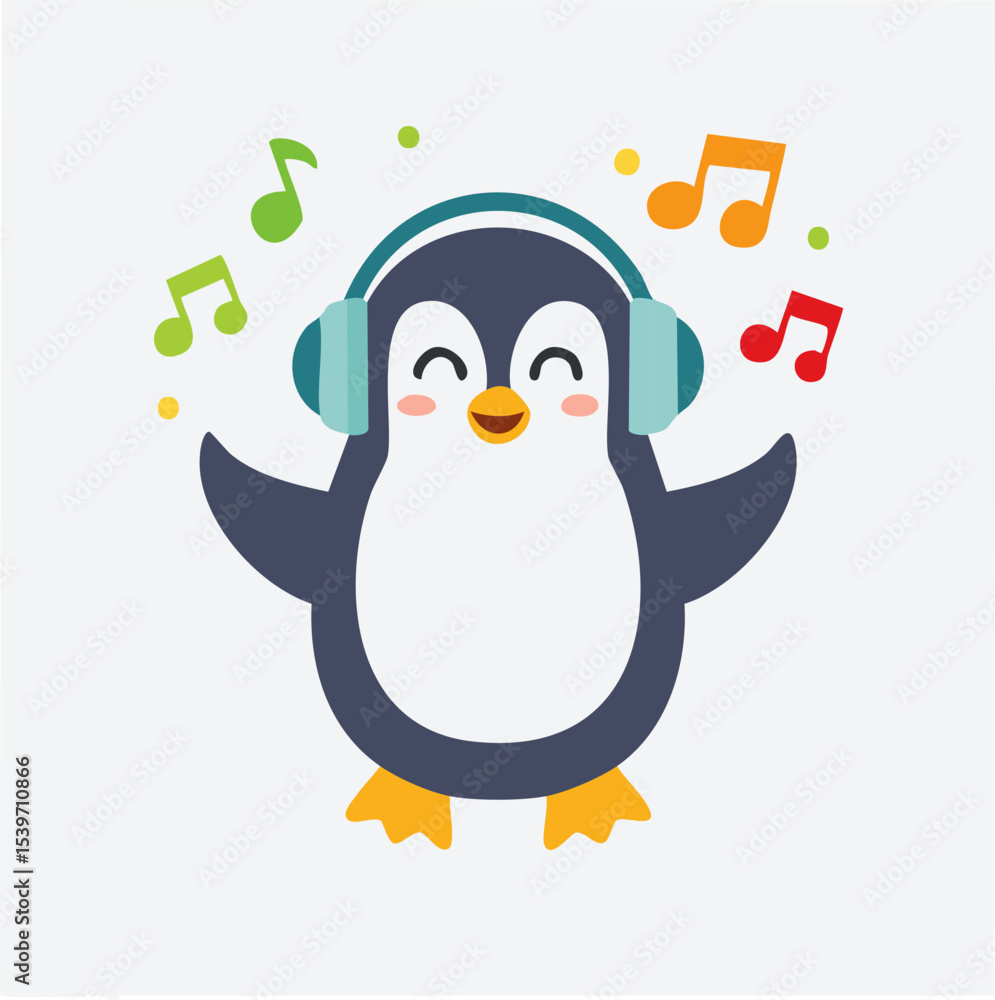 Cute Penguin dancing with music Cute Penguin dancing with music