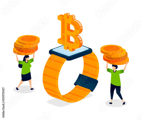 People buy and trade bitcoin using smartwatch notifications to track real time price alerts, market signals, and investment performance in crypto trading