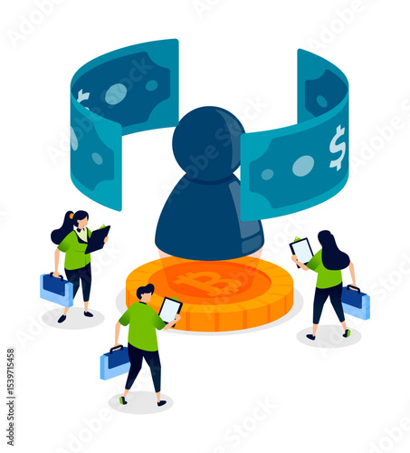 People access crypto markets using bank accounts and dollars to invest in bitcoin, track price movements, and participate in financial digital exchanges