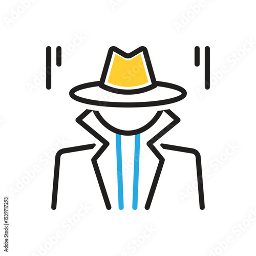 Multi color icon for investigator