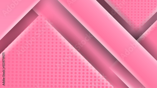 Abstract Pink Geometric Design with Subtle Texture and Gradients