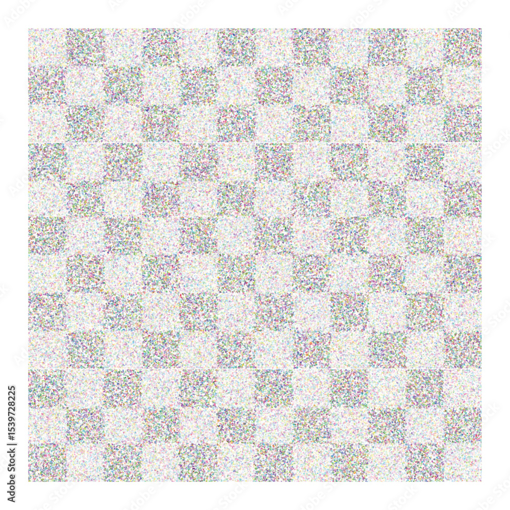 Fototapeta premium Transparent background with Abstract checkerboard pattern with a pixelated effect
