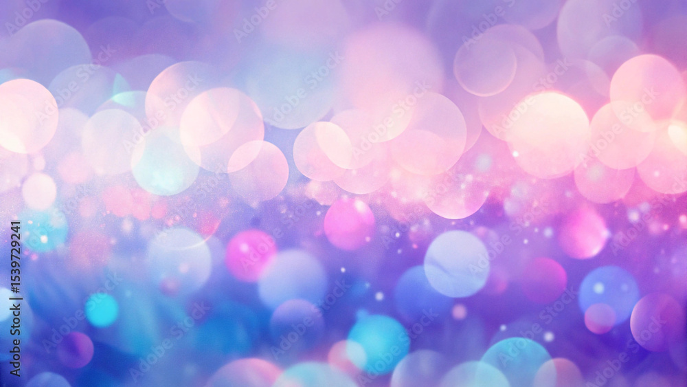 Fototapeta premium Abstract Pastel Bokeh Background Soft, Dreamy, and Colorful
