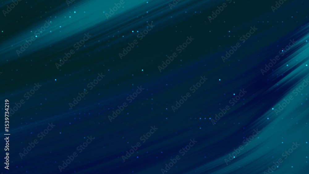 Fototapeta premium Abstract teal and dark blue swirling design suitable for backgrounds, digital art, patterns, web design, and prints. Swirling teal and dark blue design ideal for backgrounds, prints, web design, patt