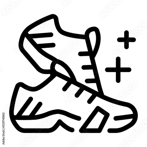 This Padel Shoes icon is suitable for Padel, Racket Sport, etc