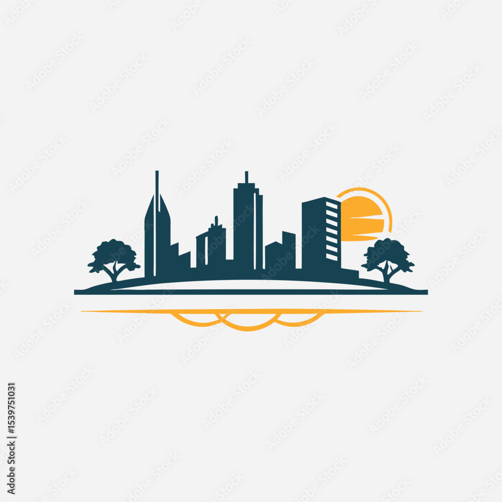 Fototapeta premium Real estate logo vector 