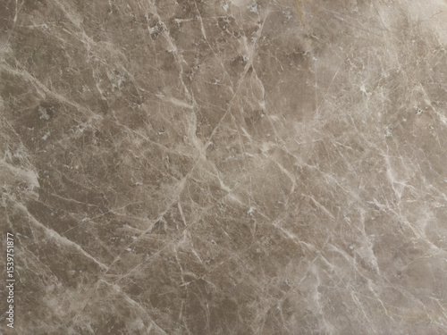Elegant Beige Marble Texture with Delicate White Veins and Glossy Finish