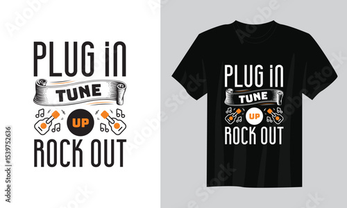Music T Shirt Design