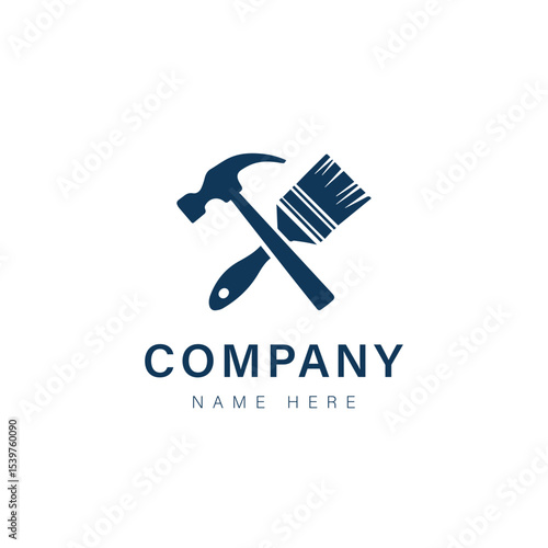 Creative modern Constraction company logo design 