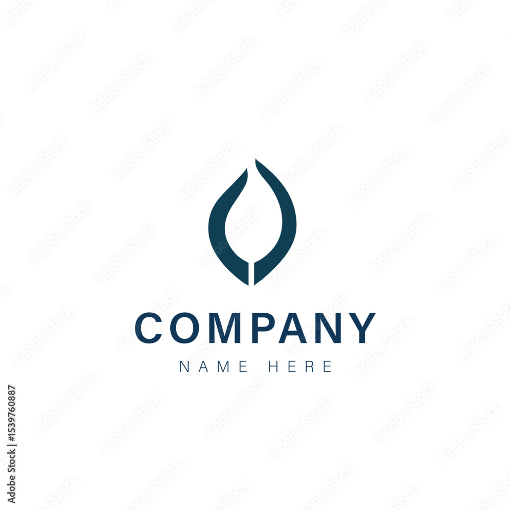 Eco friendly green plant logo icon with nature inspired design for organic and environmental business branding Eco friendly green plant logo icon with nature inspired design for organic and environmental business branding