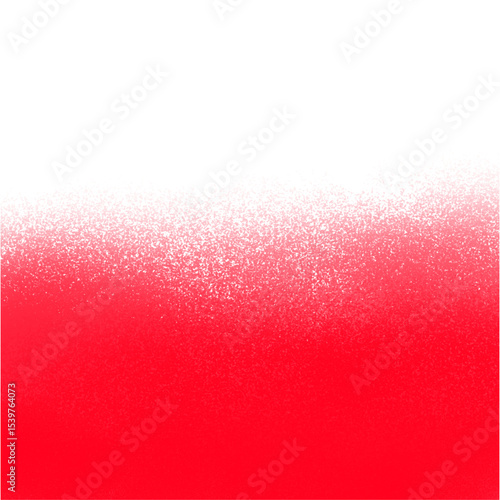 Red to white gradient background with a grunge spray paint texture