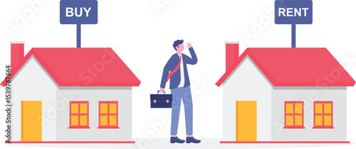 House buy or rent, making decisions for owning property and real estate, long term debt or mortgage,

