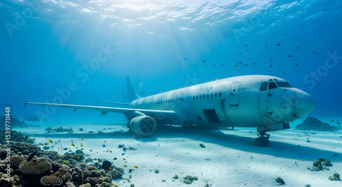 Wallpaper Mural Vibrant Underwater Coral Reef Scene Torontodigital.ca