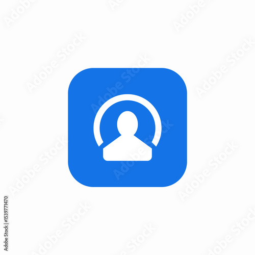 live stream account icon sign vector