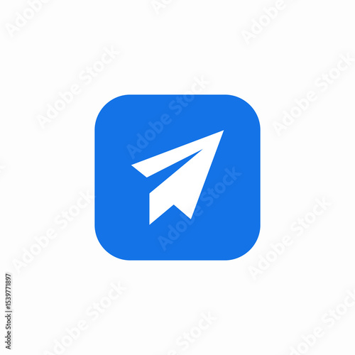 shutter message icon sign vector
