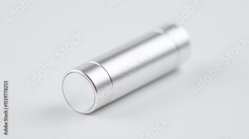 close-up of single electronic sensor against plain white background emphasizes its sleek design