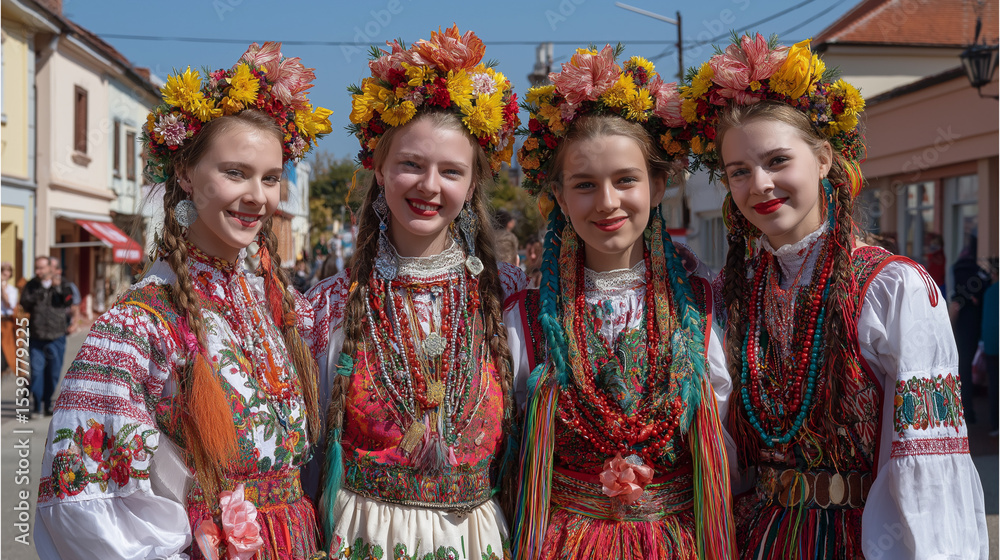 Fototapeta premium Brazi’s Folklore Day is celebrated on August 22 every year. The holiday, known as Dia do Folclore