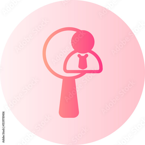employee gradient icon
