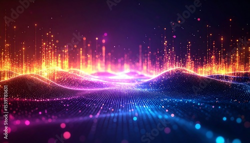 Abstract Digital Landscape. (1)