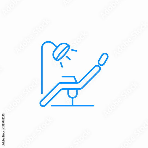 dental office icon sign vector