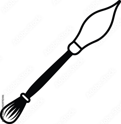 kitchen spatula isolated on white