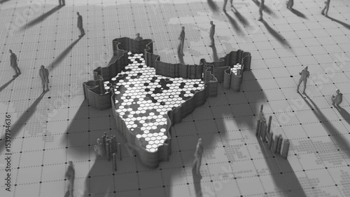 India Map People Population Growth Immigration and Border Control