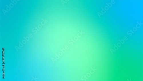Teal Green Blue Gradient Background.
