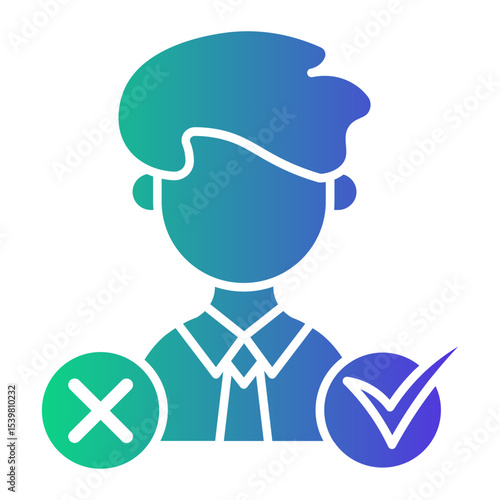 decision making Gradient icon