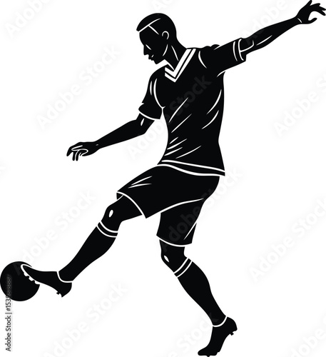 football player silhouette