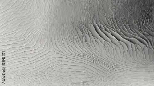 Wallpaper Mural Aerial view of textured gray surface with wavy patterns and subtle shadows creating depth and dimension Torontodigital.ca