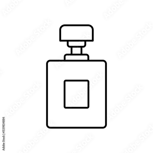 Perfume Bottle Beauty Line Icon
