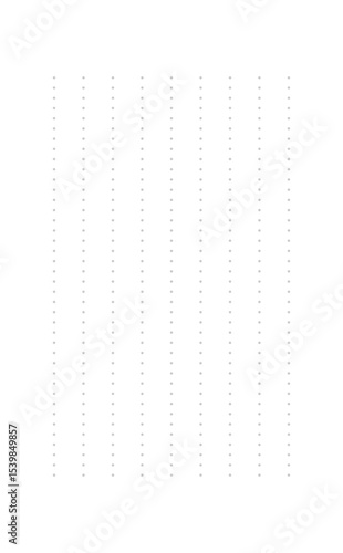 グレーの丸を並べた罫線のシンプルな縦書き便箋