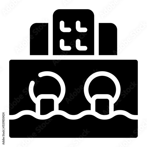 sewage glyph icon