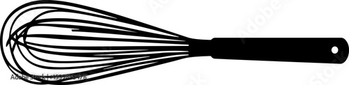 illustration of a wire whisk