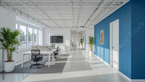 Bright, modern office space with open layout.